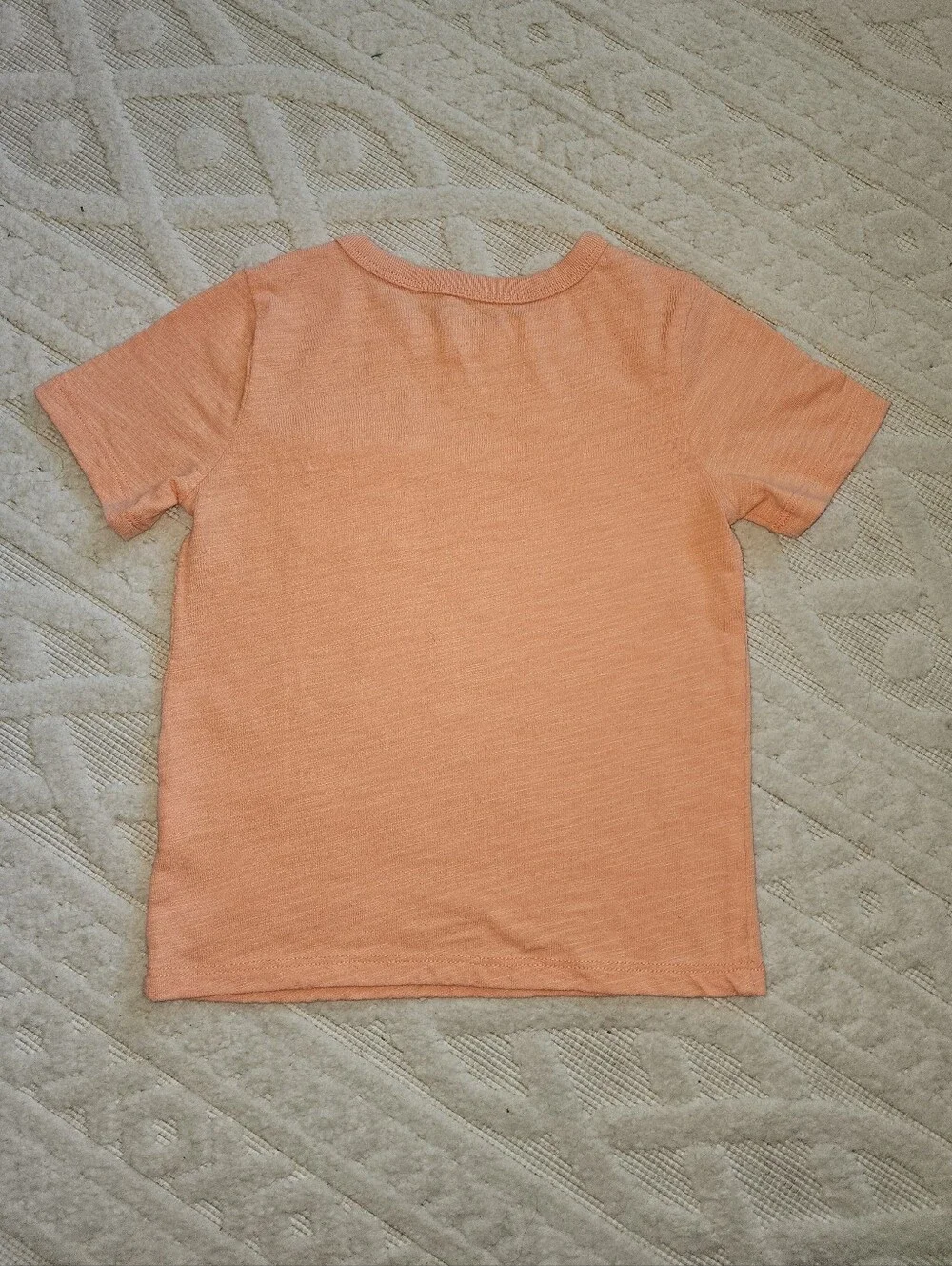 3T Kids' Short Sleeve Pocket Tee - Peach, Blue, Mint